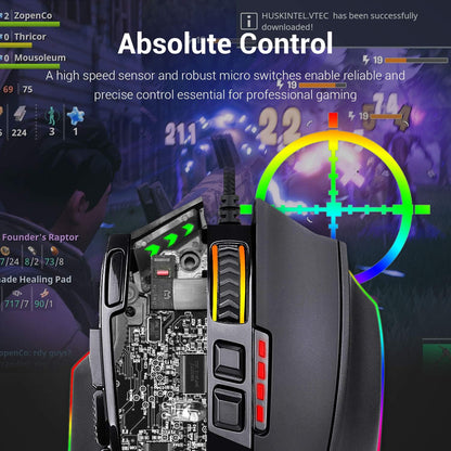 ماوس الألعاب ريدراجون سنايبر M801-RGB