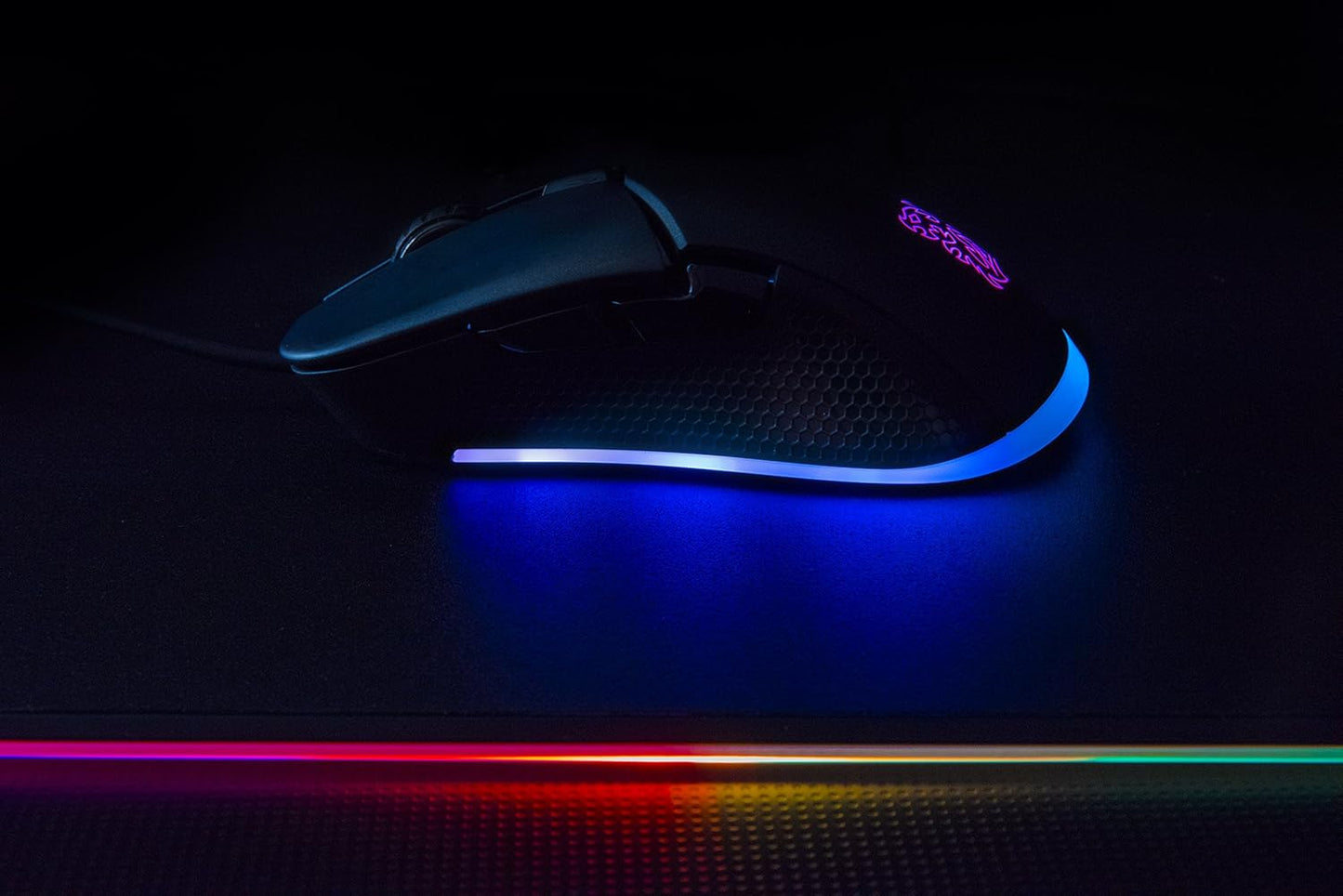 ماوس الألعاب السلكي من ثيرمال تيك Tt eSPORTS Iris M30 RGB ماوس الألعاب البصري