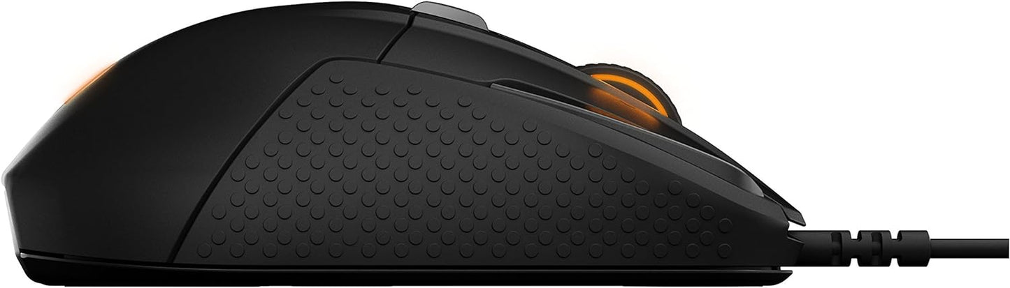 ماوس الألعاب SteelSeries Rival 500، 16000 نقطة في البوصة، أسود