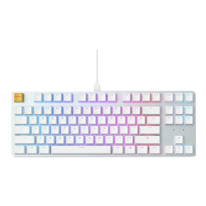 لوحة مفاتيح Glorious Gaming GMMK Compact - إصدار White Ice