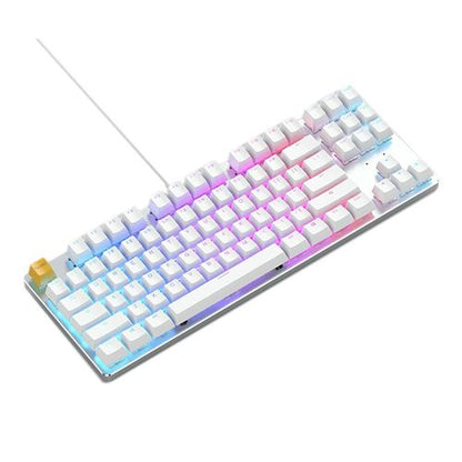 لوحة مفاتيح Glorious Gaming GMMK Compact - إصدار White Ice