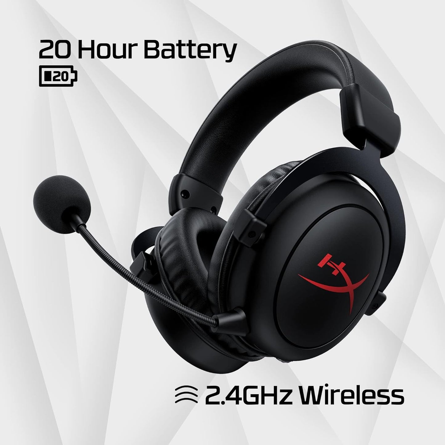 سماعة الألعاب اللاسلكية HyperX Cloud Core - أسود