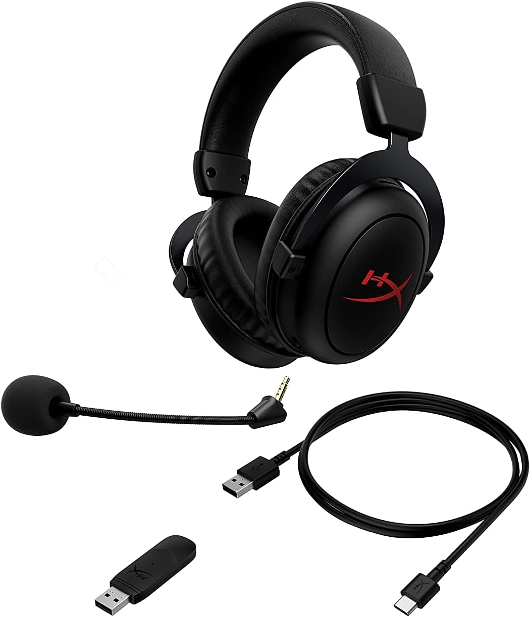 سماعة الألعاب اللاسلكية HyperX Cloud Core - أسود