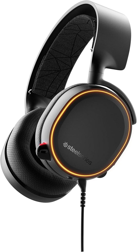 سماعة الألعاب SteelSeries Arctis 5 باللون الأسود