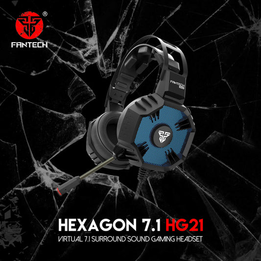 FANTECH HEXAGON HG21 VIRTUAL 7.1 سماعة الألعاب المحيطية