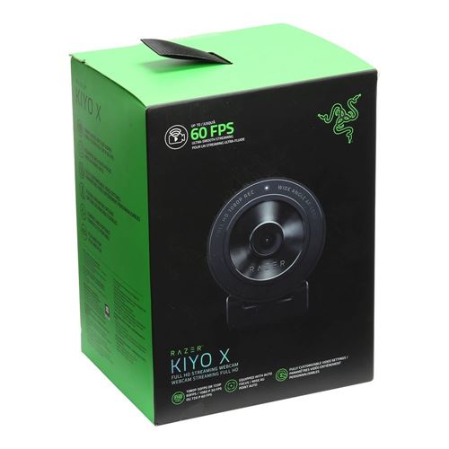 كاميرا ويب Razer Kiyo X Full HD Streaming - أسود