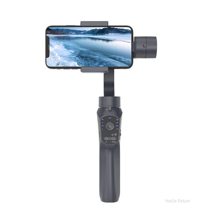 Domoi F12 3-Axis يده Gimbal مثبت الهاتف الذكي الهاتف المحمول Selfie عصا للهاتف تسجيل فيديو مضاد للاهتزاز تسجيل الفيديو