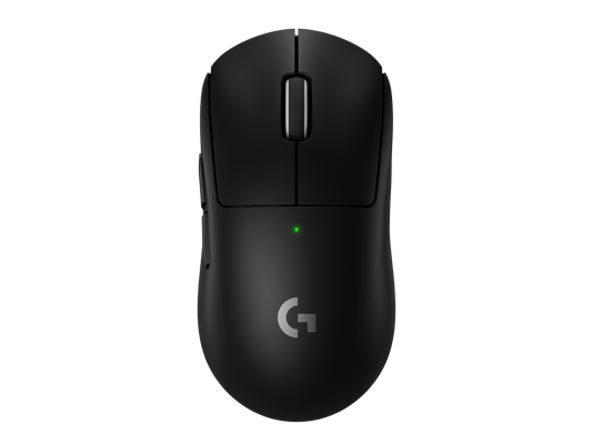 ماوس الألعاب اللاسلكي Logitech G PRO X SUPERLIGHT 2 LIGHTSPEED، استطلاع 4K، خفيف الوزن، مفاتيح هجينة LIGHTFORCE، مستشعر HERO 2، 32000 نقطة في البوصة، 5 أزرار قابلة للبرمجة، شحن USB-C، الكمبيوتر الشخصي وماك - أبيض