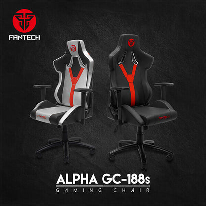 كرسي الألعاب FANTECH ALPHA GC-188S باللون الأسود